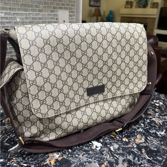Gucci Diaper Bag with GG Monogram - Picture 13 of 13